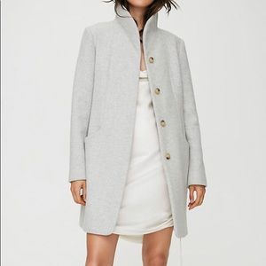 Aritzia Wilfred Cocoon Wool Coat